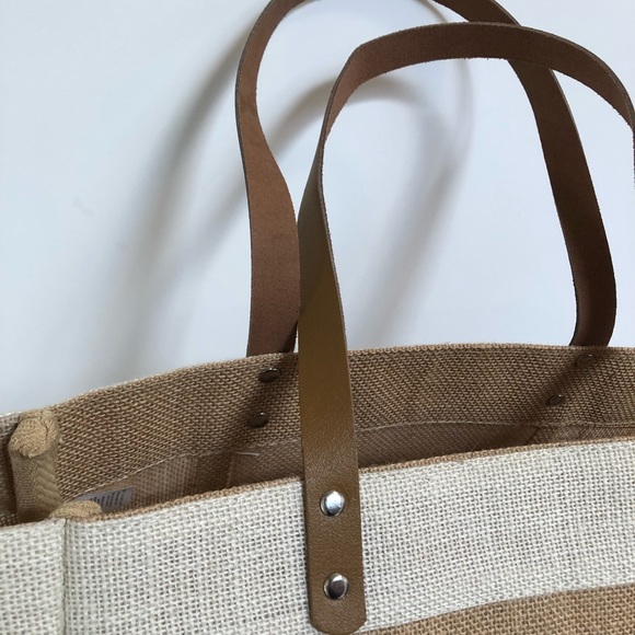 🌸HOST PICK🌸ECO-Friendly Jute Tote Bag NWT - Picture 3 of 8